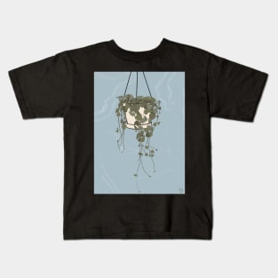 String of Hearts Hanging Plant Kids T-Shirt